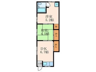 大島文化の物件間取画像